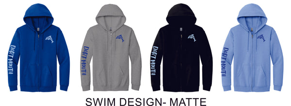 Dartmouth Zip Up Hoodie- 4 Colors