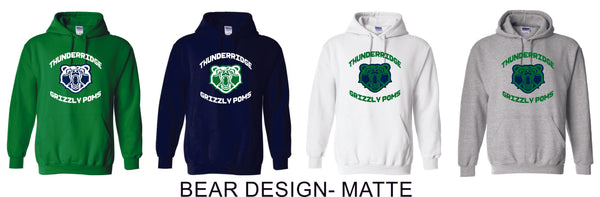 Thunder Ridge Poms Basic Hoodie- 4 Colors