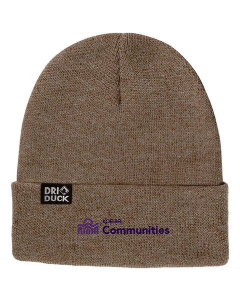 KOELBEL Communities Dri Duck Knit Rib Beanie