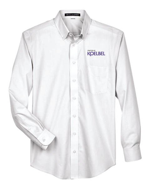 KOELBEL Communities Devon & Jones® Mens Solid Broadcloth Woven Shirt