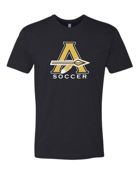 AHS Soccer "A" Design Next Level Tee- 3 Colors