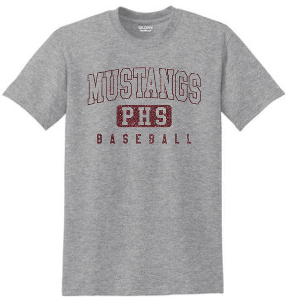 Pondo Baseball Basic ATHLETIC Tee- Matte or Glitter