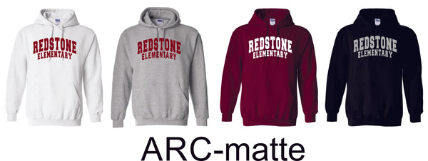 Redstone Basic Hoodie- 3 designs- matte or glitter