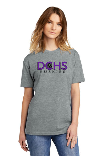 DCHS Volleyball HUSKIES Tee- Matte and Glitter