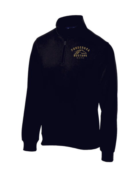 Pondo BAND 1/4 Zip Sweatshirt- Matte or Glitter