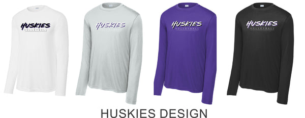 DCHS Volleyball Wicking Long Sleeve Tee- Youth, Ladies, Adult Sizes