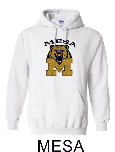 Mesa MS Hooded Sweatshirt- 3 designs- Matte and Glitter