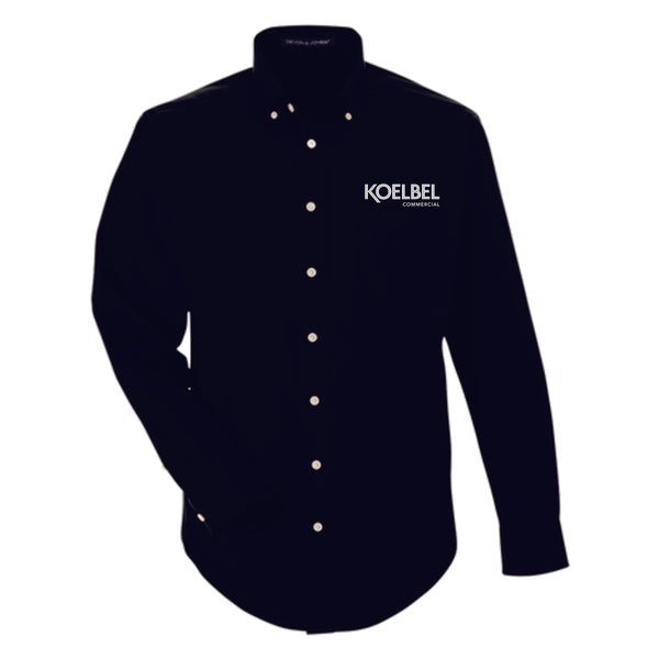 KOELBEL Commercial Devon & Jones® Mens Solid Broadcloth Woven Shirt