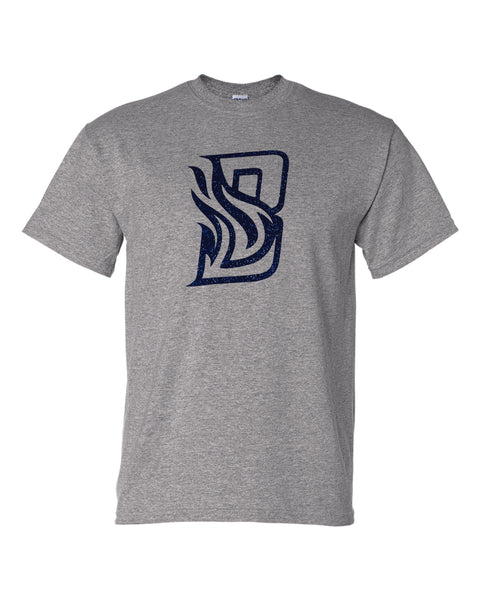 Blaze Baseball B Basic Tee- Matte or Glitter