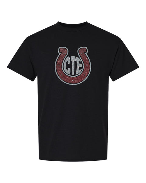 CTE Basic Tee SHOE Design- Matte or Glitter