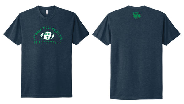 Thunder Ridge Flag Football Next Level Tee- ARC Design