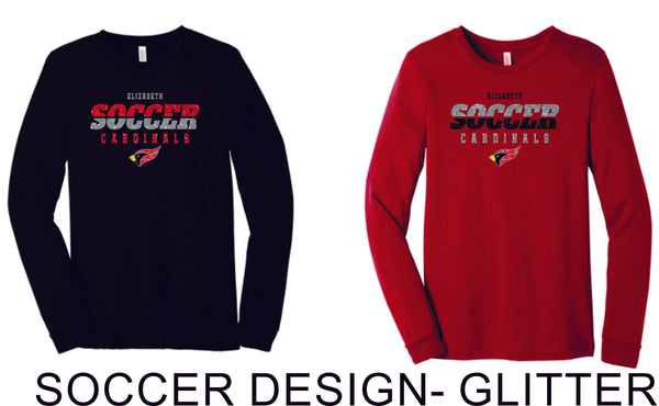 EHS Bella Canvas Long Sleeve Tee- Youth, Ladies, Unisex sizes- 2 Designs