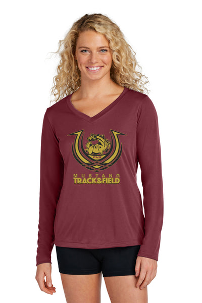 Pondo ATHLETE Track & Field Wicking Long Sleeve Tee