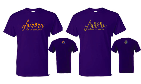 APS SCRIPT Basic Tee- Matte or Glitter