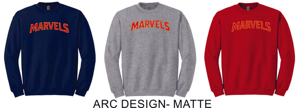 Marvels Crewneck Sweatshirt - 4 Designs