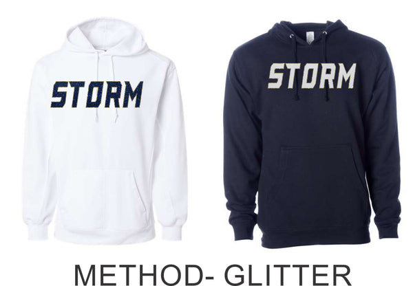 Storm Baseball Hoodie- Adult and Youth