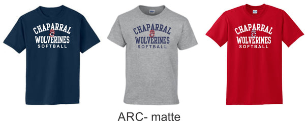 Chap Softball Basic Tee- 6 design choices