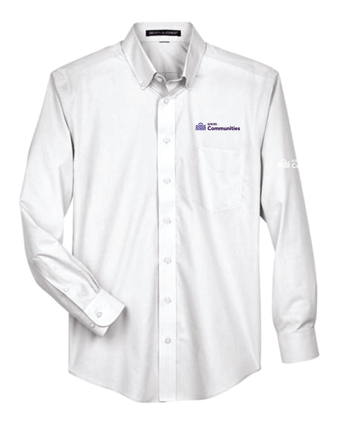 KOELBEL Communities Devon & Jones® Mens Solid Broadcloth Woven Shirt