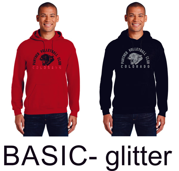 Panther VBC Basic Hoodie- Youth and Adult Sizes -3 Designs