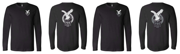 FOE Unisex Long Sleeve Tee-Matte or Glitter