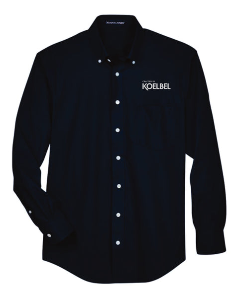 KOELBEL Communities Devon & Jones® Mens Solid Broadcloth Woven Shirt