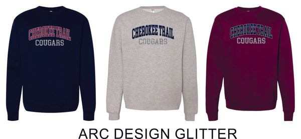 CT Cougars Crewneck Sweatshirt- 4 designs