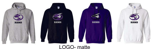 RHMS Basic Hoodie- 4 Designs- Matte or Glitter