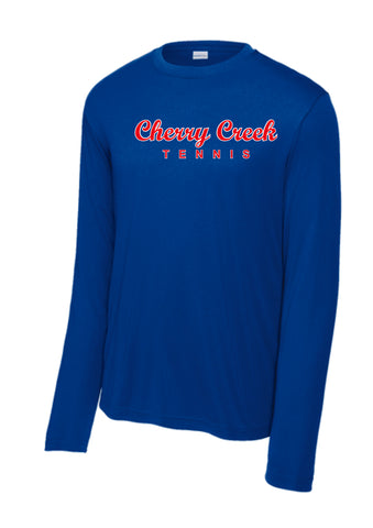 Creek Tennis Wicking Long Sleeve Tee- Youth, Ladies, Adult Sizes