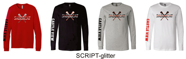 Castle View LAX Bella Canvas Long Sleeve Tee- 4 Designs