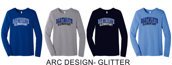 Dartmouth Bella Canvas Long Sleeve Tee- Youth and Adult Sizes