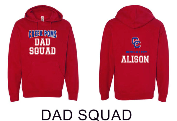 Creek Poms 2025 Hoodie- 5 designs