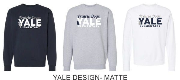 Yale Elementary Crewneck Sweatshirt- 4 Designs