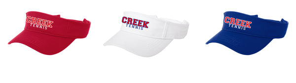 Creek Tennis Visor- 2 Designs