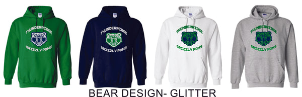 Thunder Ridge Poms Basic Hoodie- 4 Colors