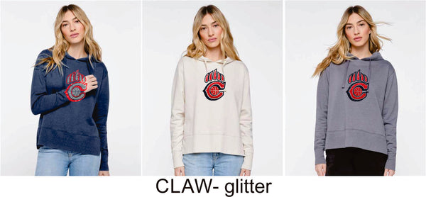 Chap Basketball Vintage Wash Hoodie- Matte or Glitter