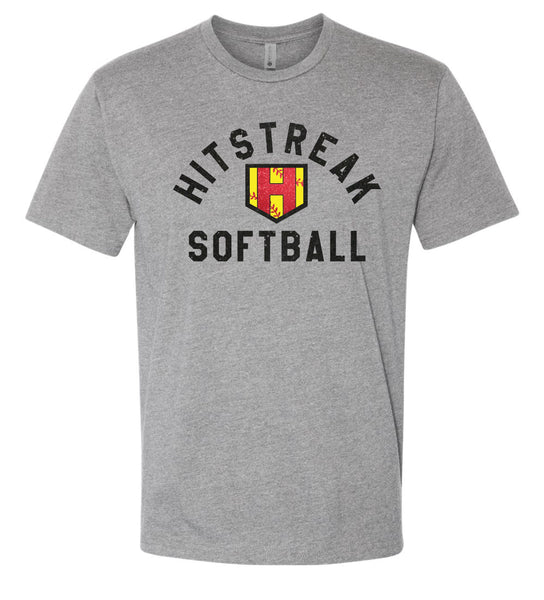 Hitstreak Unisex ATHLETIC Tee- matte and glitter