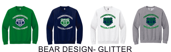Thunder Ridge Poms Crewneck Sweatshirt - 4 Designs