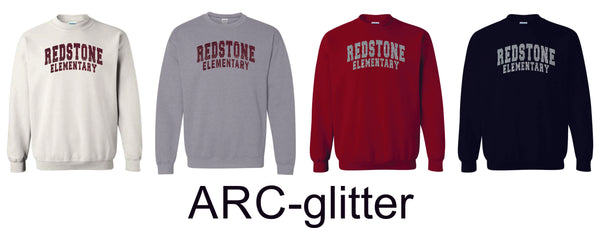 Redstone Crewneck Sweatshirt- Matte or Glitter