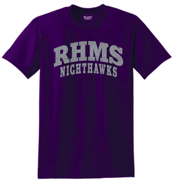 RHMS Basic Arc Tee- Matte or Glitter