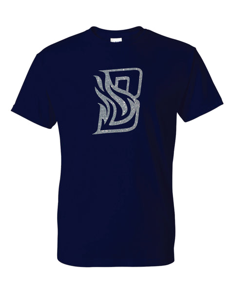 Blaze Baseball B Basic Tee- Matte or Glitter