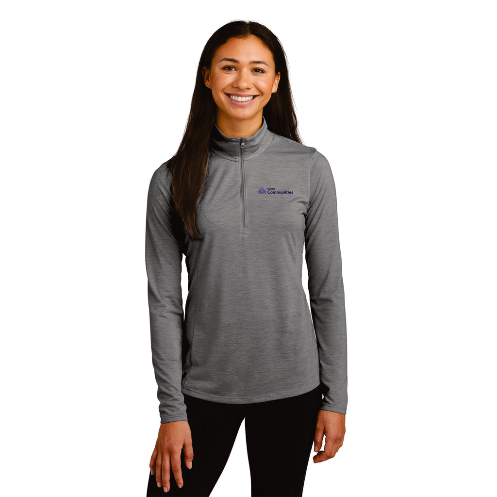 KOELBEL Communities Sport-Tek ® Ladies PosiCharge ® Tri-Blend Wicking 1/4-Zip Pullover