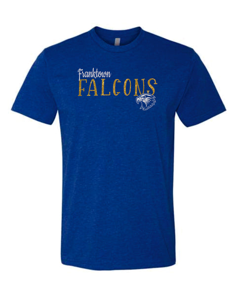 Franktown FALCONS Basic Tee- Matte or Glitter