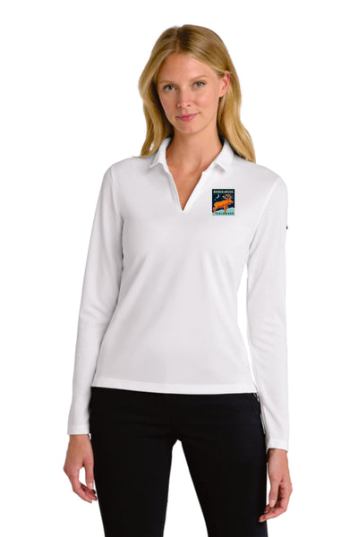 KOELBEL Rendezvous Nike Ladies Dri-FIT Micro Pique 2.0 Long Sleeve Polo