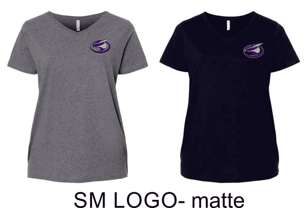 RHMS Curvy Ladies Tee- 3 designs- Matte or Glitter