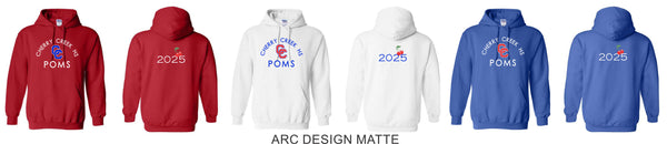Creek Poms Hoodie- 2 designs