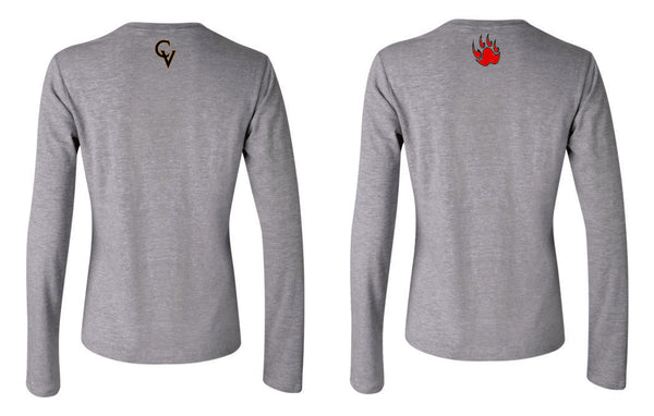 Castle View LAX Ladies Bella Canvas Long Sleeve Tee- 4 Designs