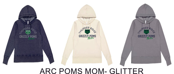 Thunder Ridge POMS MOM Vintage Wash Hoodie