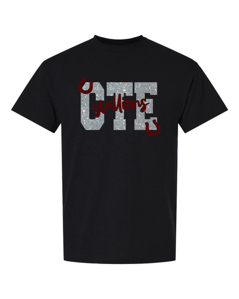 CTE Basic Tee CTE Design- Matte or Glitter