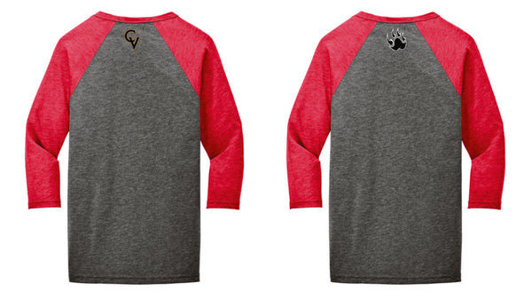 Castle View LAX Bella Canvas Unisex Raglan T-Shirt - 4 New Designs