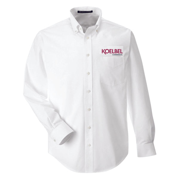 KOELBEL Commercial Devon & Jones® Mens Solid Broadcloth Woven Shirt